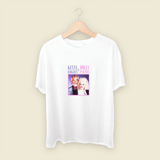 Kenny Rogers And Dolly Parton Mens T Shirt Streetwear