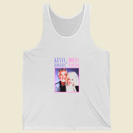 Kenny Rogers And Dolly Parton Summer Tank Top