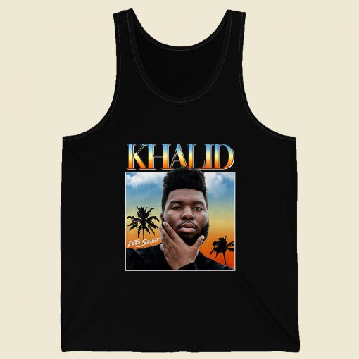 Khalid Dj Streetwear Men Tank Top Style