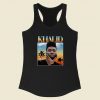 Khalid Dj Streetwear Racerback Tank Top Fashionable