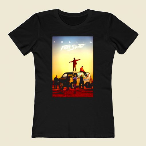 Khalid Free Spirit World Tour 80s Womens T shirt