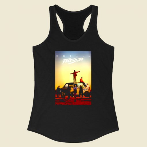 Khalid Free Spirit World Tour Racerback Tank Top