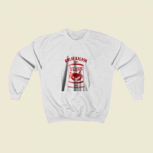 Khlav Kalash Crab Juice Sweatshirt Street Style