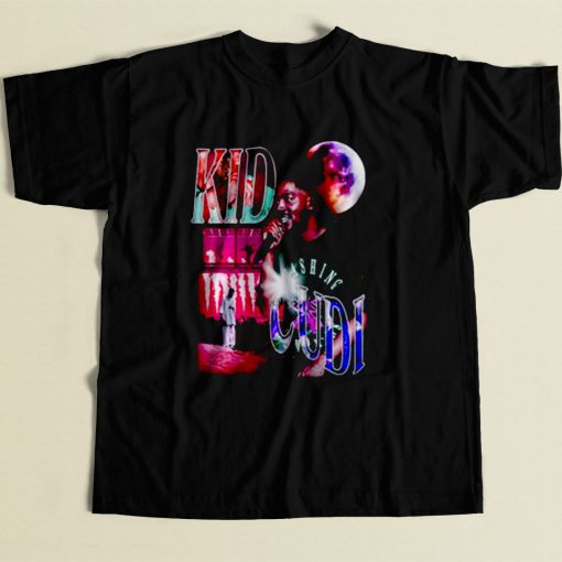 Kid Cudi Homage Hip Hop 80s Mens T Shirt