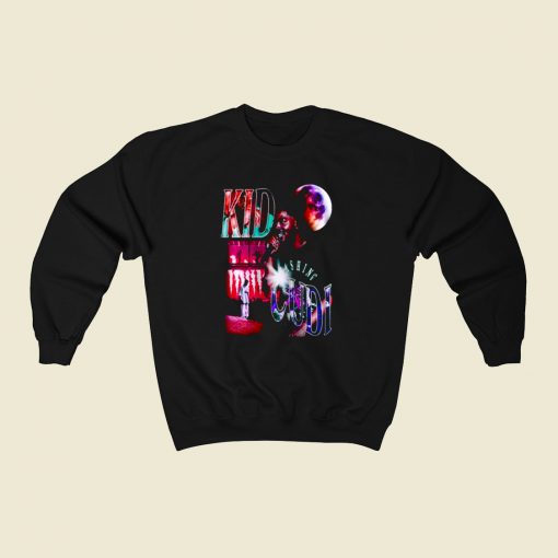 Kid Cudi Homage Hip Hop 80s Sweatshirt Style