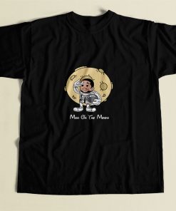 Kid Cudi Man On The Moon Black 80s Mens T Shirt