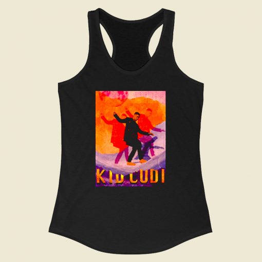 Kid Cudi Man On The Moon Racerback Tank Top