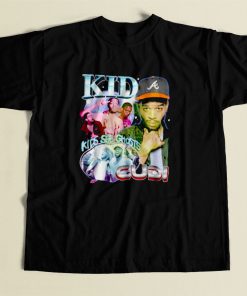 Kid Cudi See Ghots 80s Mens T Shirt