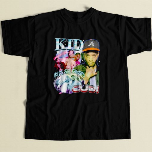 Kid Cudi See Ghots 80s Mens T Shirt