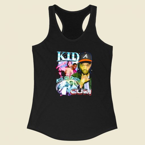 Kid Cudi See Ghots Racerback Tank Top