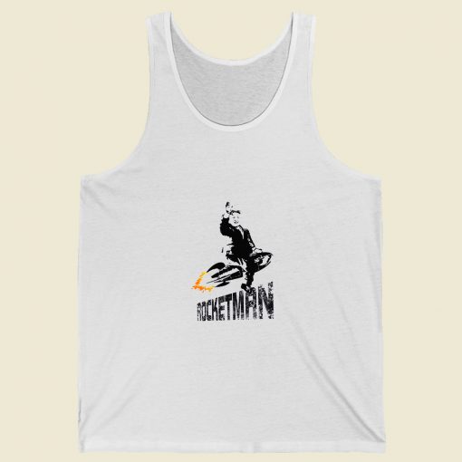 Kim Jong Un Rocketman Fly On Nuclear Summer Tank Top