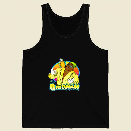 Koko B Ware Birdman Retro Mens Tank Top