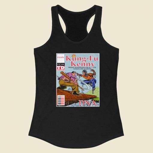 Kung Fu Kenny Dna Comic Racerback Tank Top