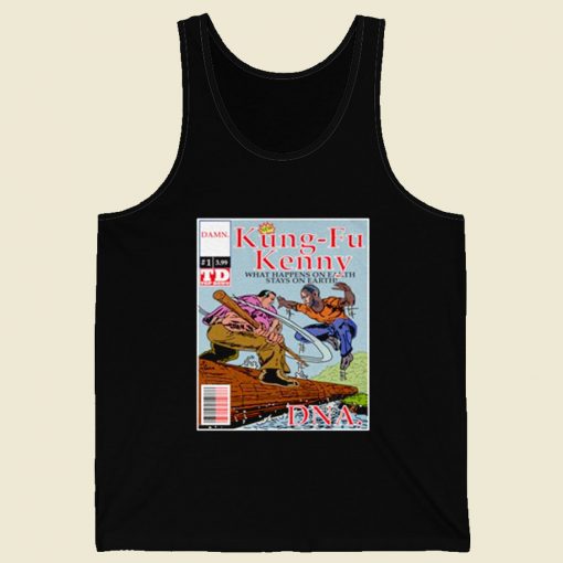 Kung Fu Kenny Dna Comic Retro Mens Tank Top