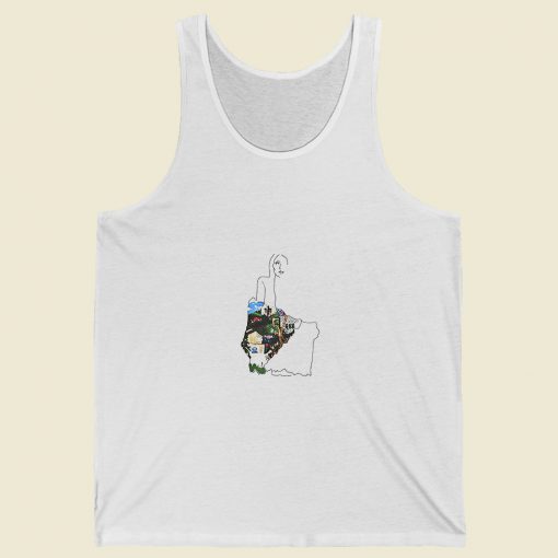 Ladies Of Canyon Joni Mitchell Folk Summer Tank Top