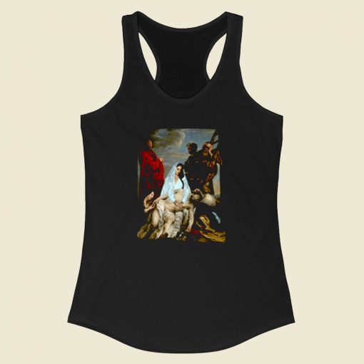 Lana Del Rey As Virgin Mary Pieta In Magnifice Racerback Tank Top