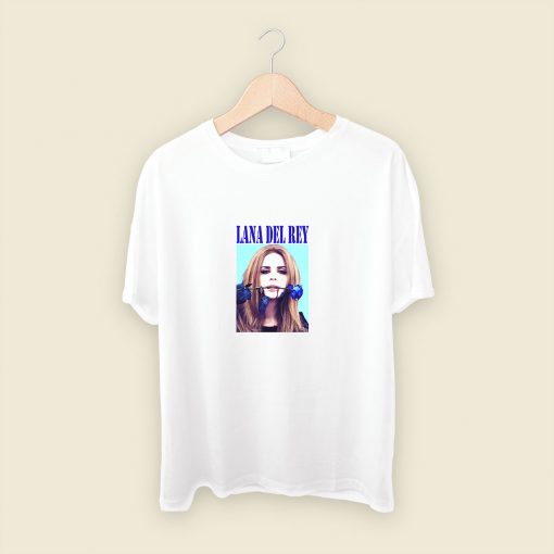 Lana Del Rey Blue Rose Mens T Shirt Streetwear