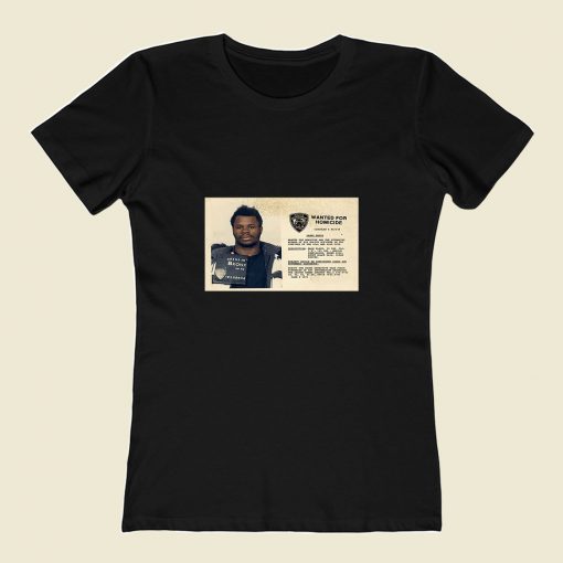 Larry Davis Wanted For Homicide 80s Womens T shirt