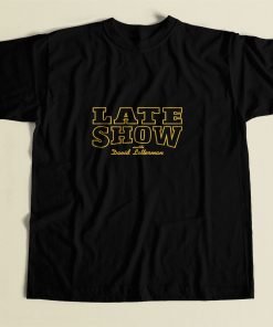 Late Show With David Letterman 80s Mens T Shirt