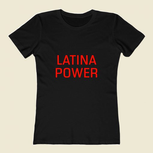 Latina Power 80s Womens T shirt