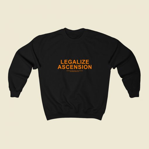 Legalize Ascension Toure 2018 80s Sweatshirt Style