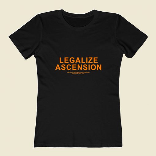 Legalize Ascension Toure 2018 80s Womens T shirt