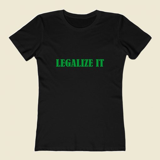 Legalize It 80s Womens T shirt