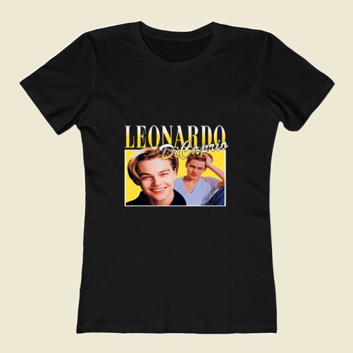 Leonardo Dicaprio 80s Womens T shirt