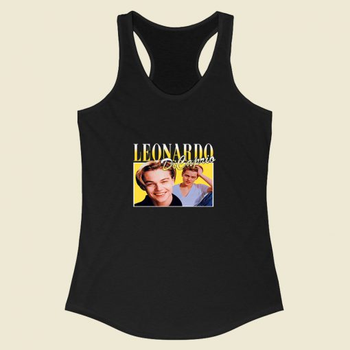 Leonardo Dicaprio Racerback Tank Top