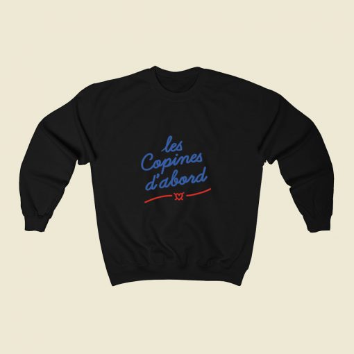 Les Copines Dabord 80s Sweatshirt Style