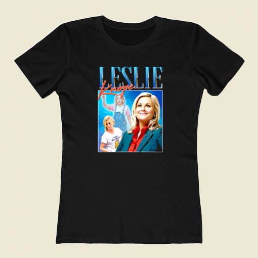 Leslie Knope 90s 80s Womens T shirt