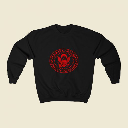 Lewis Capaldi Americas Sweetheart 1 80s Sweatshirt Style