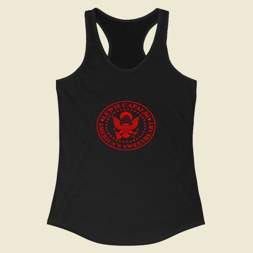 Lewis Capaldi Americas Sweetheart 1 Racerback Tank Top