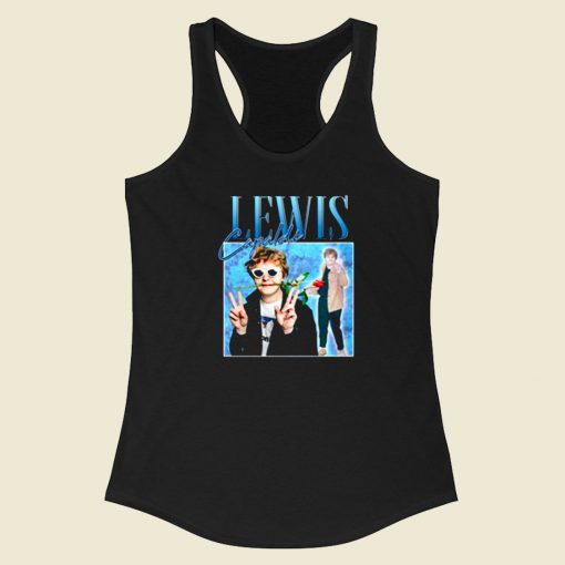 Lewis Capaldi Homage Racerback Tank Top