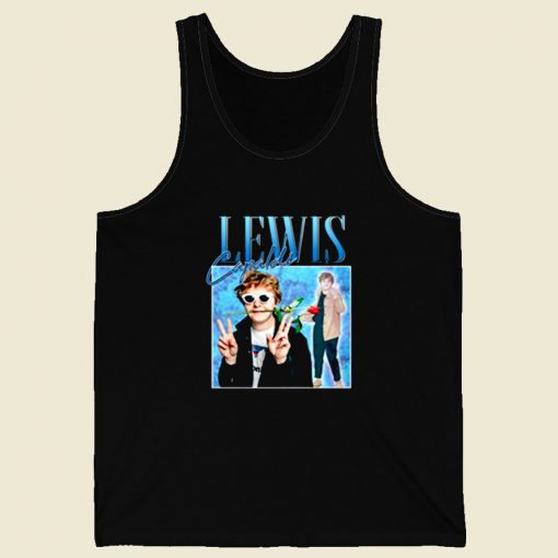 Lewis Capaldi Homage Retro Mens Tank Top