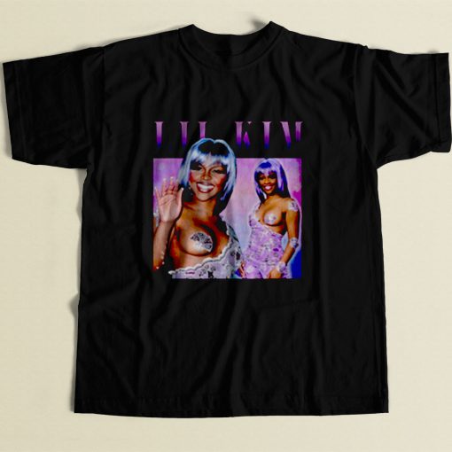 Lil Kim Girl Rapper 80s Mens T Shirt