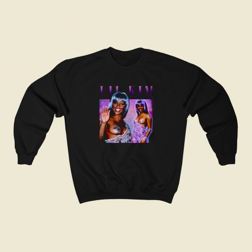 Lil Kim Girl Rapper 80s Sweatshirt Style