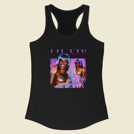 Lil Kim Girl Rapper Racerback Tank Top