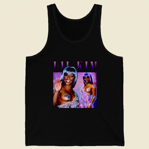 Lil Kim Girl Rapper Retro Mens Tank Top