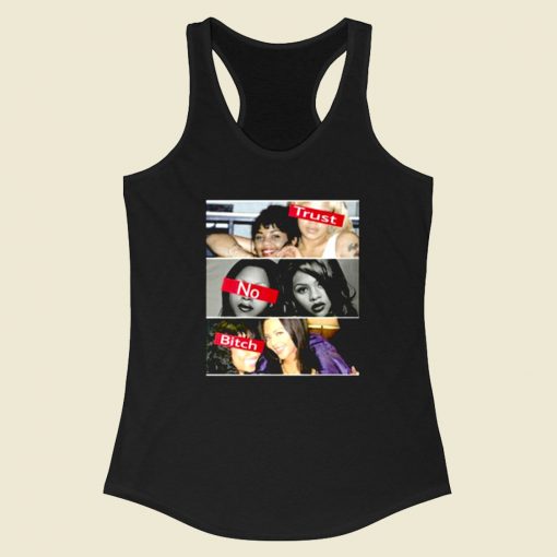 Lil Kim Trust No Bitch Racerback Tank Top