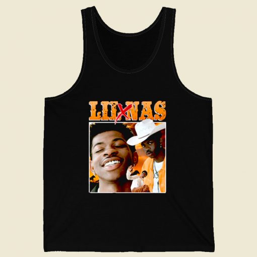 Lil Nas Retro Rapper Retro Mens Tank Top