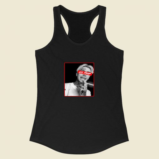 Lil Peep Obey Racerback Tank Top