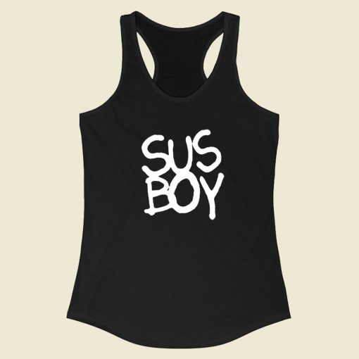 Lil Peep Sus Boy Racerback Tank Top