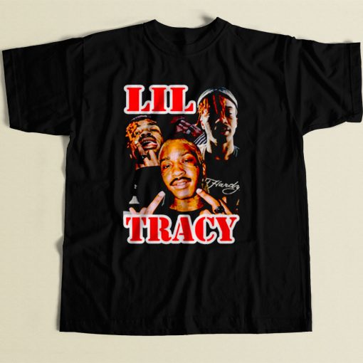 Lil Tracy Black Rapper 80s Mens T Shirt