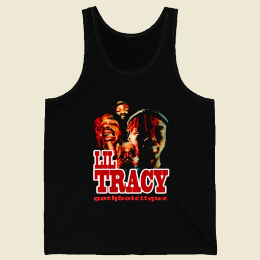 Lil Tracy Gbc Gothboiclique Retro Mens Tank Top