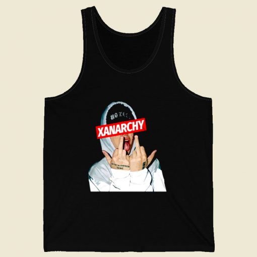 Lil Xan Xanarchy Betrayed Retro Mens Tank Top