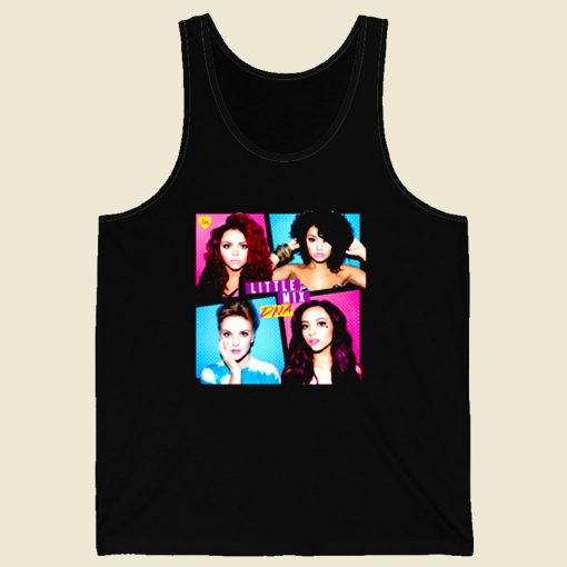 Little Mix Dna Uk Tour Retro Mens Tank Top