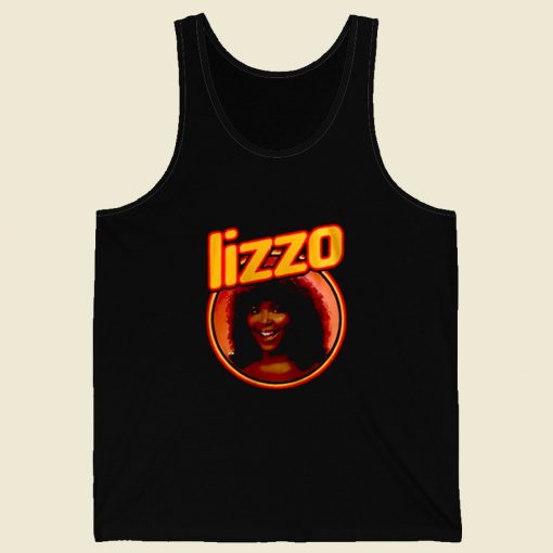 Lizzo Juice Girl Rapper Retro Mens Tank Top