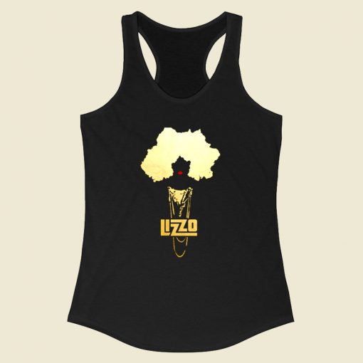 Lizzo Silhoute Racerback Tank Top