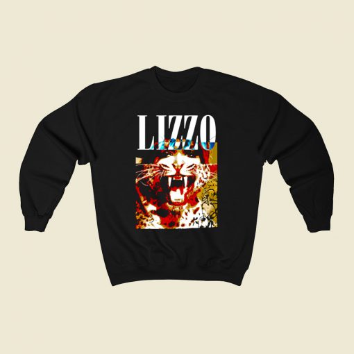 Lizzotiger Face 80s Sweatshirt Style